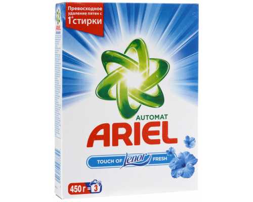 Стиральный порошок ARIEL Стиральный порошок ARIEL, автомат, 450 г