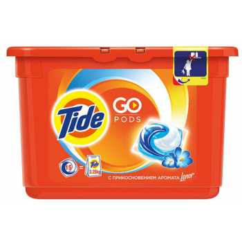 Стиральный порошок TIDE автомат, 15 капсул, 378 г