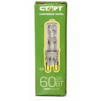 Лампа галогеновая СТАРТ G9 60W
