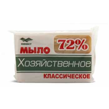 Мыло хозяйственное  АИСТ классическое концентрированное 72%, в обертке, 150 г