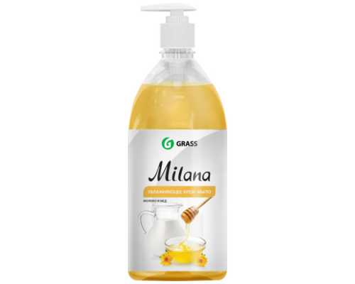 Мыло-крем жидкое с дозатором GRASS Milana 1 л