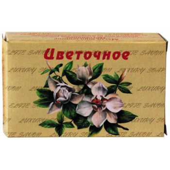 Мыло туалетное ЦВЕТОЧНОЕ 75 г, флоу-пак
