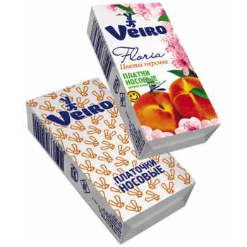 Носовые платки LINIA VEIRO без аромата