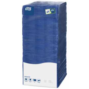 Салфетки Big Pack TORK Universal 25x25 см, синие, однослойные, 500 шт/уп