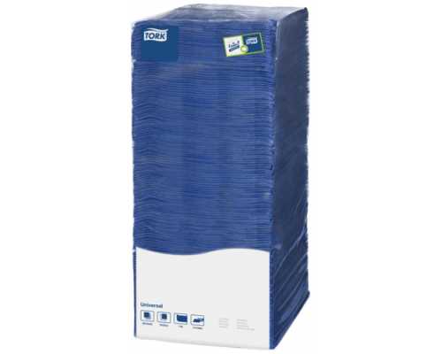 Салфетки Big Pack TORK Universal 25x25 см, синие, однослойные, 500 шт/уп