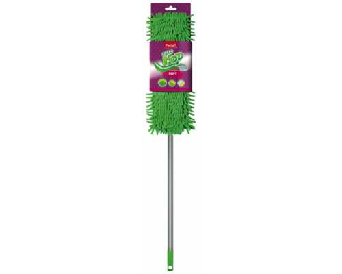 Швабра плоская PACLAN Green Mop Soft Швабра плоская PACLAN Green Mop Soft с насадкой шенилл и телескопической ручкой