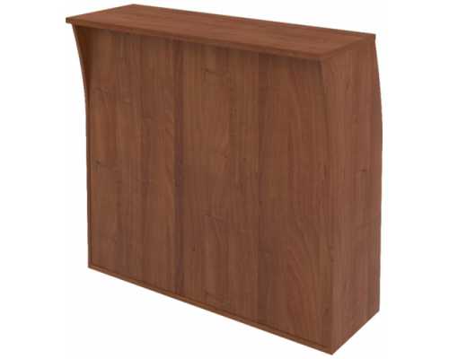 IMAGO Ресепшен стойка прямая 1200, РС-2 французский орех, 1240х510х1150 мм