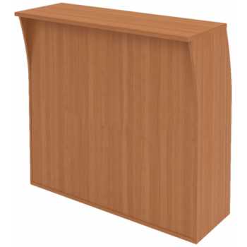 IMAGO Ресепшен стойка прямая 1200, РС-2 груша ароза, 1240х510х1150 мм