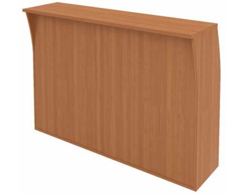 IMAGO Ресепшен стойка прямая 1600, РС-4 груша ароза, 1640х510х1150 мм