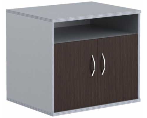 IMAGO Тумба для оргтехники ТМ-1 венге-металлик, 770х600х680 мм