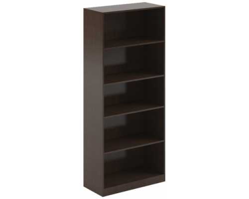SIMPLE Стеллаж широкий SR-5W легно темный, 770х359х1815 мм