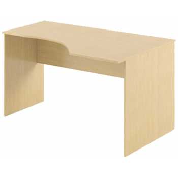 SIMPLE Стол эргономичный SET140-1(R) правый Легно светлый, 1400х900х760 мм