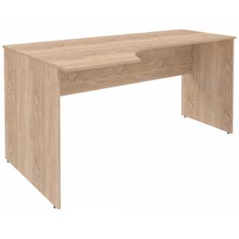 SIMPLE Стол эргономичный SET160-1(L) левый дуб сонома светлый, 1600х900х760 мм