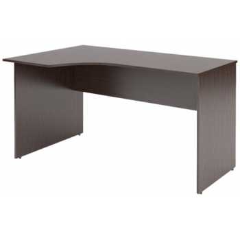 SIMPLE Стол эргономичный SET160-1(L) левый Легно темный, 1600х900х760 мм