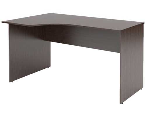 SIMPLE Стол эргономичный SET160-1(L) левый Легно темный, 1600х900х760 мм