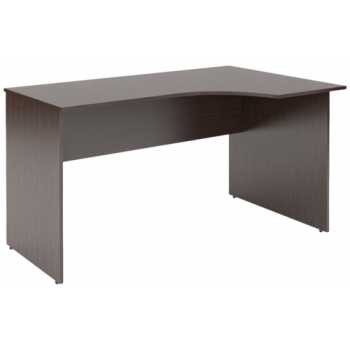 SIMPLE Стол эргономичный SET160-1(R) правый Легно темный, 1600х900х760 мм
