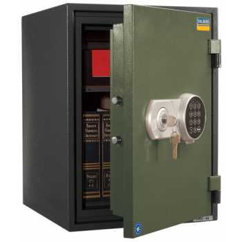 Сейфы огнестойкие VALBERG FRS-49 Сейф огнестойкий VALBERG FRS-49 EL, 350х490х430 мм, 44 кг, полка, лоток, ключ+электронный код