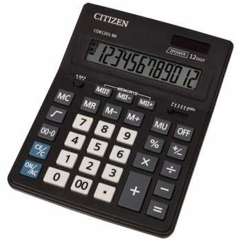 Настольный калькулятор CITIZEN BusinessLine CDB1201BK 12 разрядов, черный