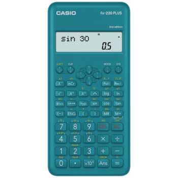 Научный калькулятор CASIO FX-220 PLUS-2-S-EH 10+2 разряда, 181 функций