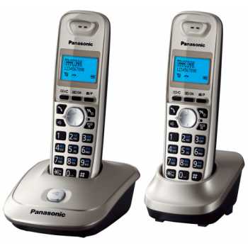 Радиотелефон PANASONIC KX-TG2512 Радиотелефон PANASONIC KX-TG2512RU1, серый металлик/темно-серый металлик