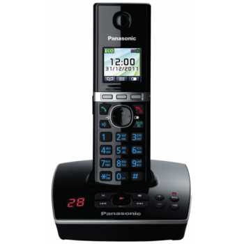 Радиотелефон PANASONIC KX-TG8061RUB черный