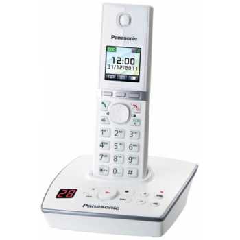 Радиотелефон PANASONIC KX-TG8061RUW белый