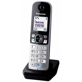 Радиотрубка PANASONIC KX-TGA681RU Радиотрубка PANASONIC KX-TGA681RUB, черный