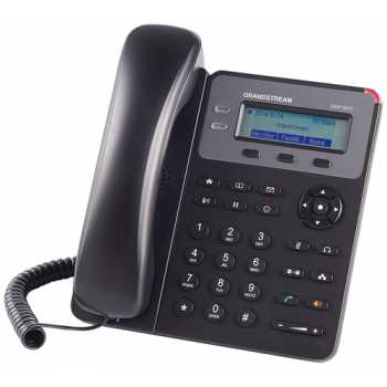 SIP телефон GRANDSTREAM GXP1610B черный, 3 строчный дисплей, 1 SIP-линия