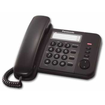 Телефон PANASONIC KX-TS2352 Телефон PANASONIC KX-TS2352RUB, черный