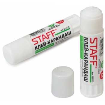 Клеящий карандаш STAFF 15 г