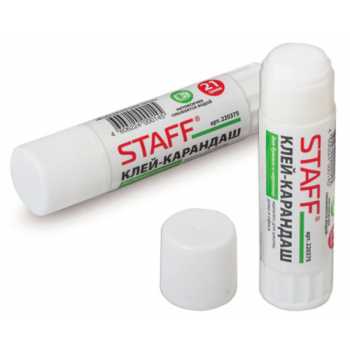Клеящий карандаш STAFF 21 г