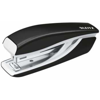 Мини-степлер LEITZ NeXXt WOW 10 листов, скобы №10, черный