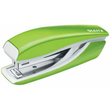 Мини-степлер LEITZ NeXXt WOW 10 листов, скобы №10, зеленый