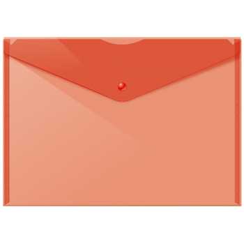 Папка на кнопке DOLCE COSTO А4+, красный, 150 мкм