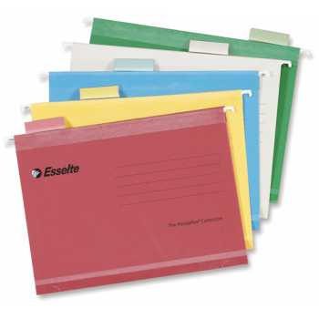 Подвесная папка ESSELTE Plus Foolscap, зеленая