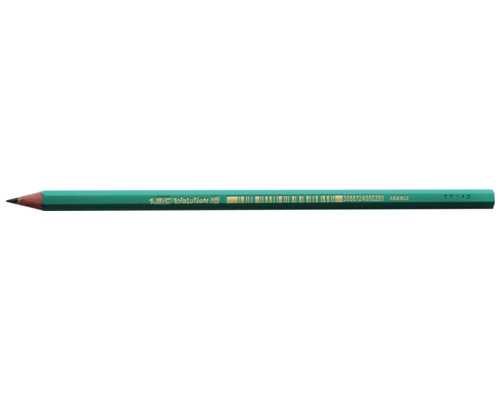 Карандаш BIC Evolution HB, пластиковый шестигранный корпус, без ластика