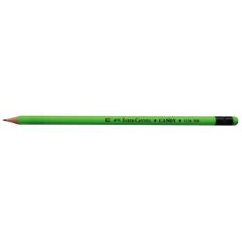 Карандаш FABER-CASTELL Candy HB, круглый, ассорти, с ластиком