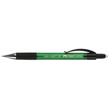 Механический карандаш FABER-CASTELL Grip Matic 1375 грифель 0,5 мм, зеленый корпус