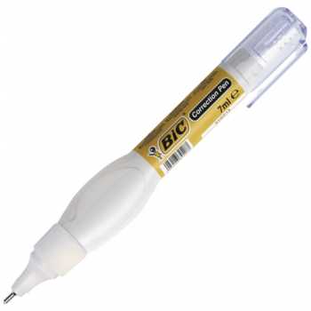 Корректирующая ручка BIC 7 мл, металлический наконечник