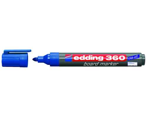 Маркер для досок EDDING 360 синий, линия 2 мм