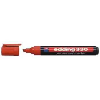 Перманентный маркер EDDING 330 красный