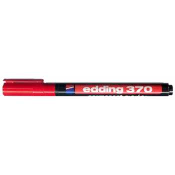 Перманентный маркер EDDING 370 красный
