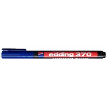 Перманентный маркер EDDING 370 синий