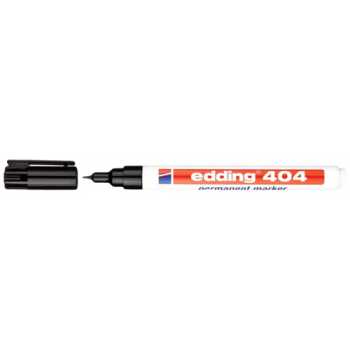 Перманентный маркер EDDING 404 черный, линия 0,75 мм