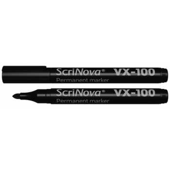 Перманентный маркер SCRINOVA 100 черный