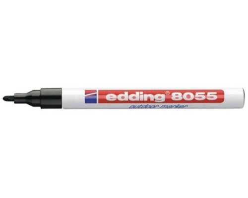 Маркер для наружных работ EDDING 8055 черный, линия 1-2 мм