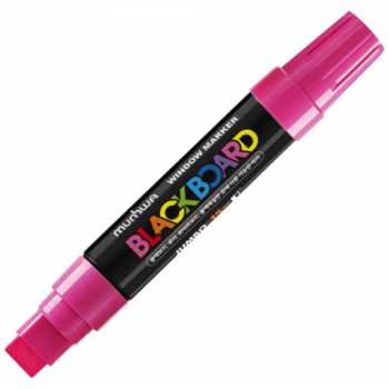 Маркер меловой MUNHWA Black Board Jumbo розовый, линия 15 мм