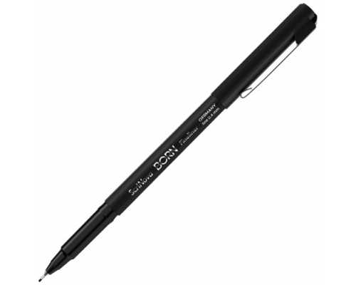 Капиллярная ручка SCRINOVA Born Fineliner черная, линия 0,4 мм