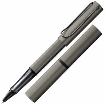 Роллер чернильный LAMY Lx черная, 0,7 мм, корпус рутений