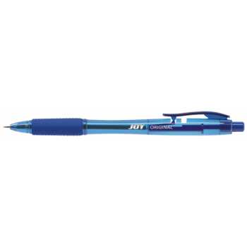Одноразовая шариковая авторучка ERICH KRAUSE Ultra Glide Technology Joy Original, синяя, линия 0,35 мм, на масляной основе, грип